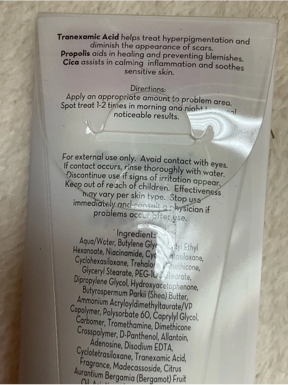 The Crème Shop What Acne? Spot Treatment - White & Red